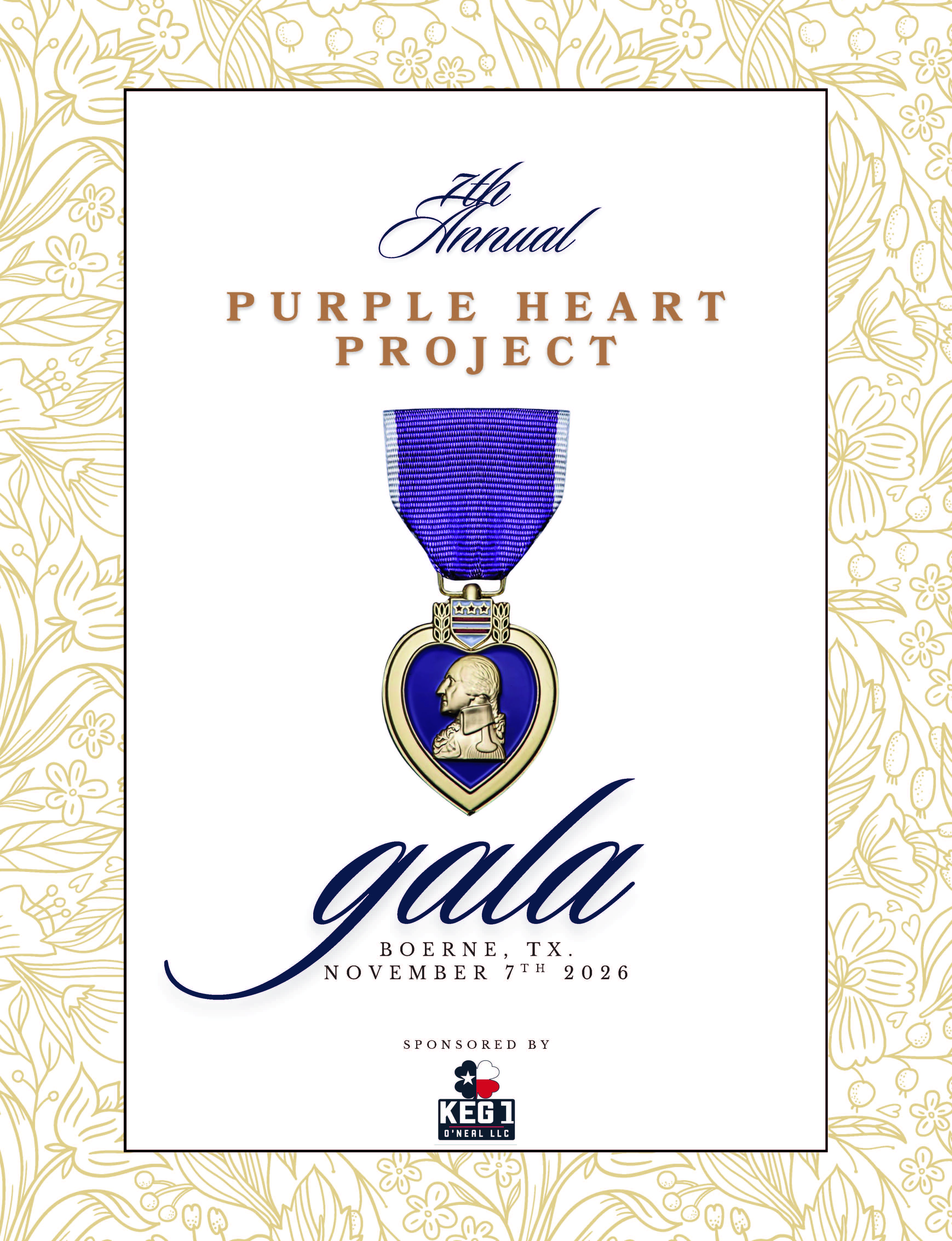 7th Annual Purple Heart Project Gala