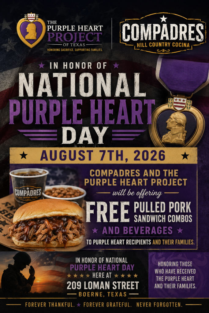 Purple Heart Day Recipent and Family Lunch